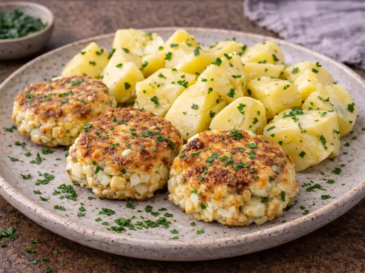 Egg Patties with Potatoes