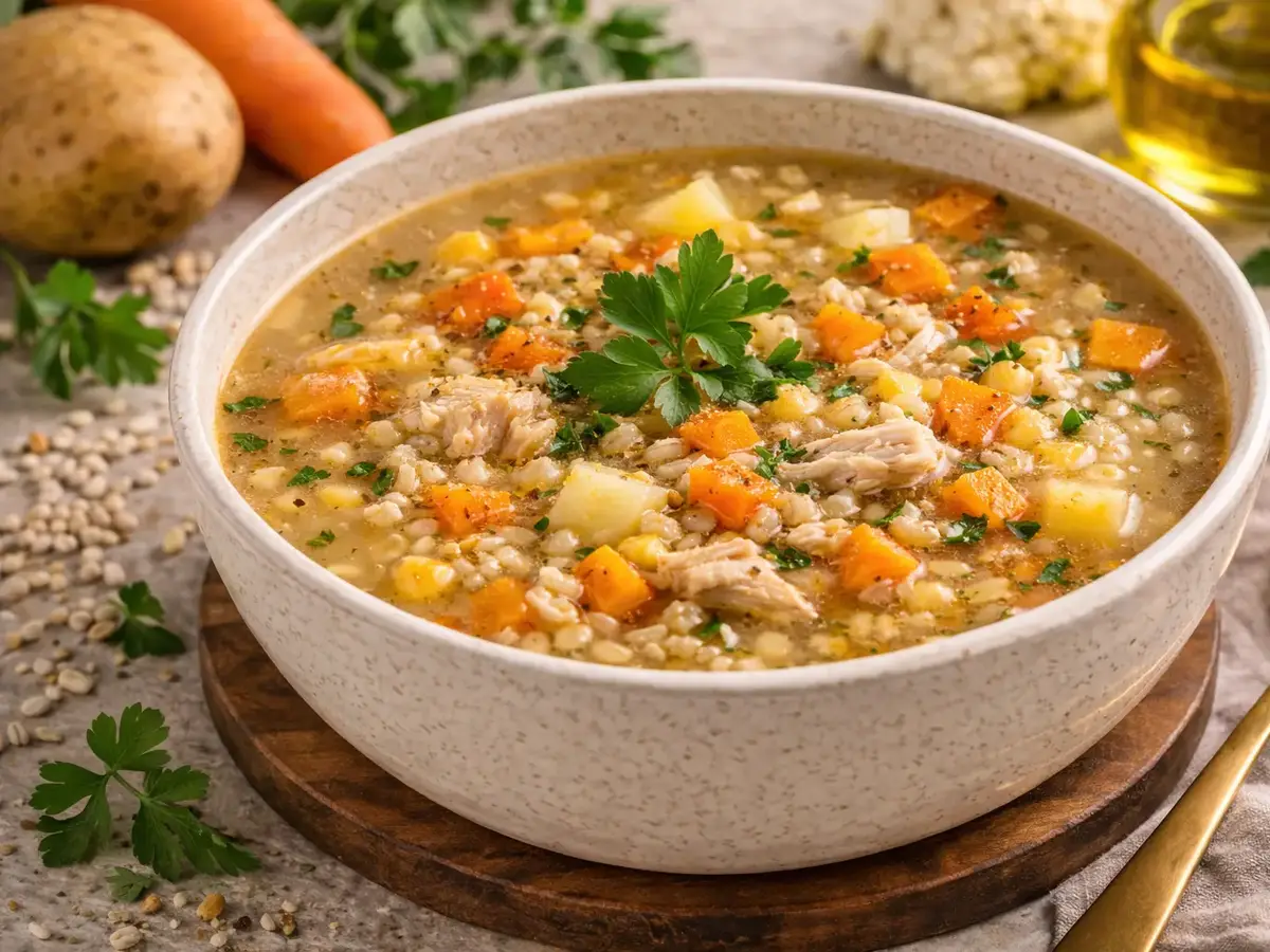 Krupnik (Polish Barley Soup)