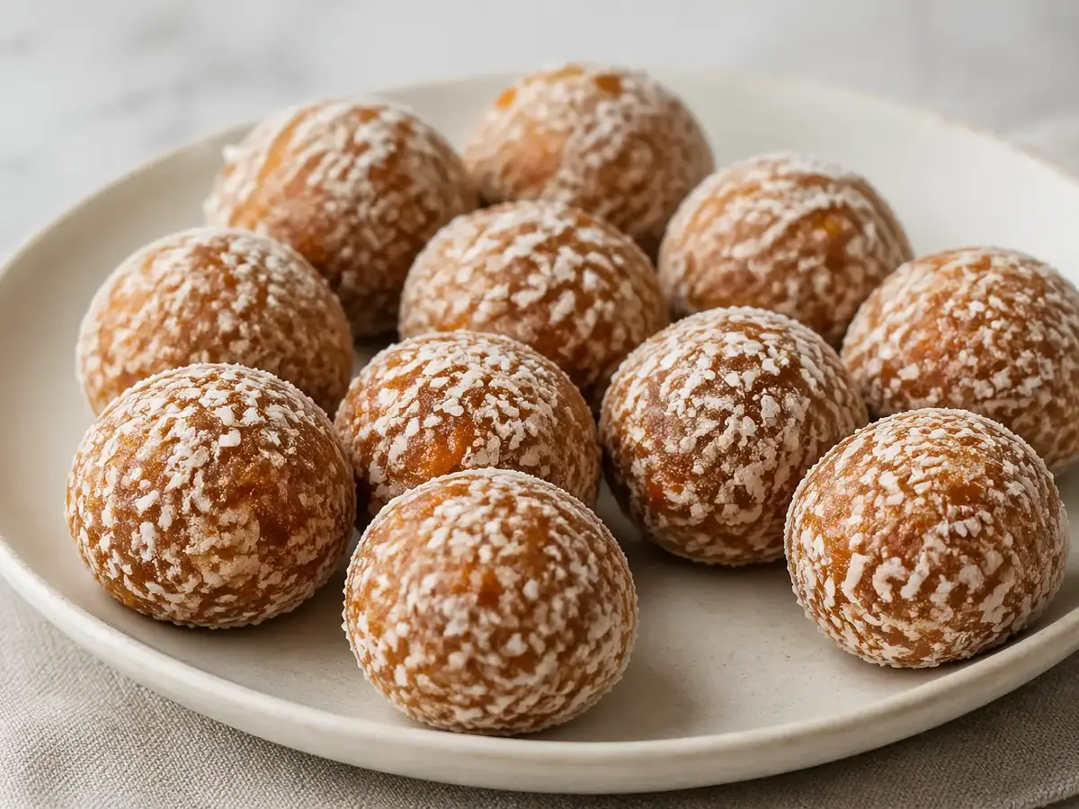Mandel-Aprikosen-Kugeln