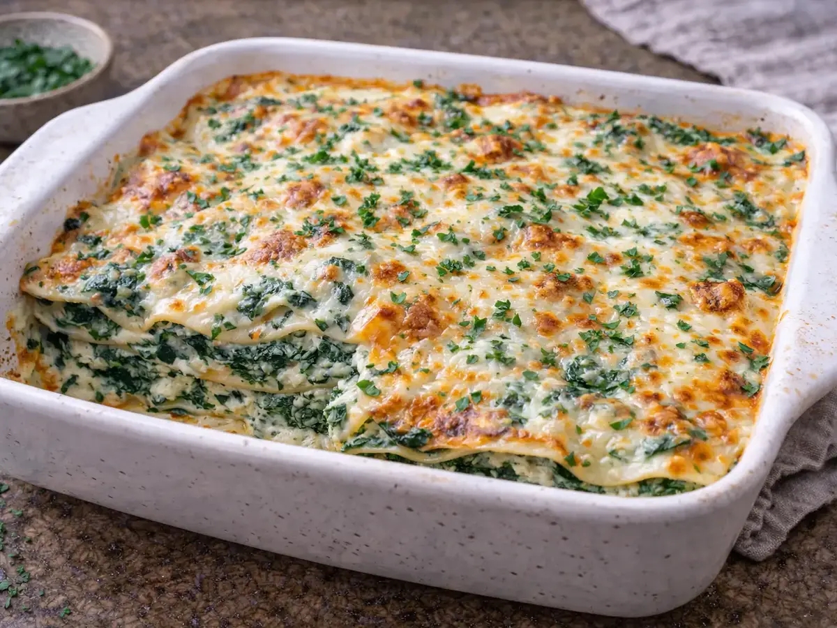 Spinach and Ricotta Lasagna