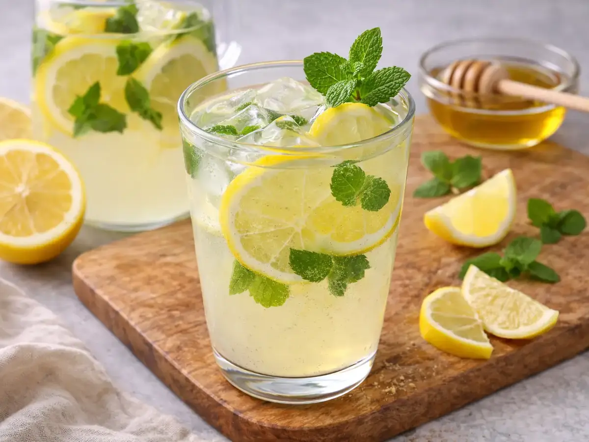 Lemon-Mint Lemonade