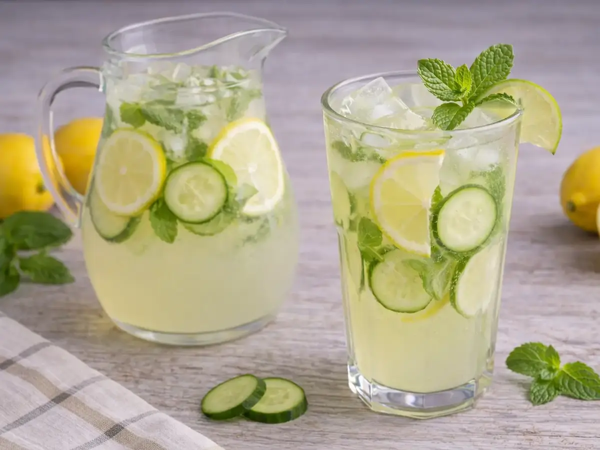 Cucumber-Mint Lemonade