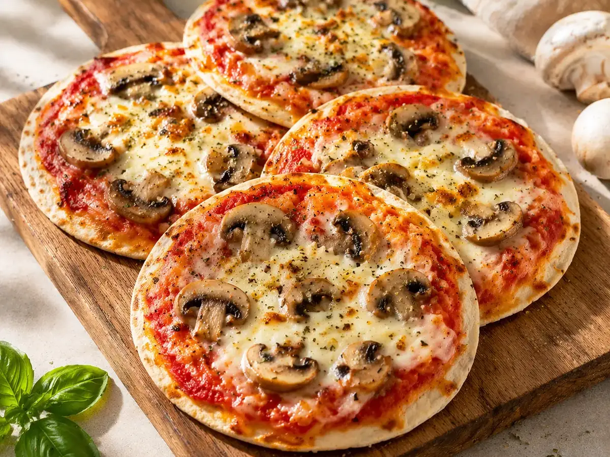 Mini Tortilla Pizzas