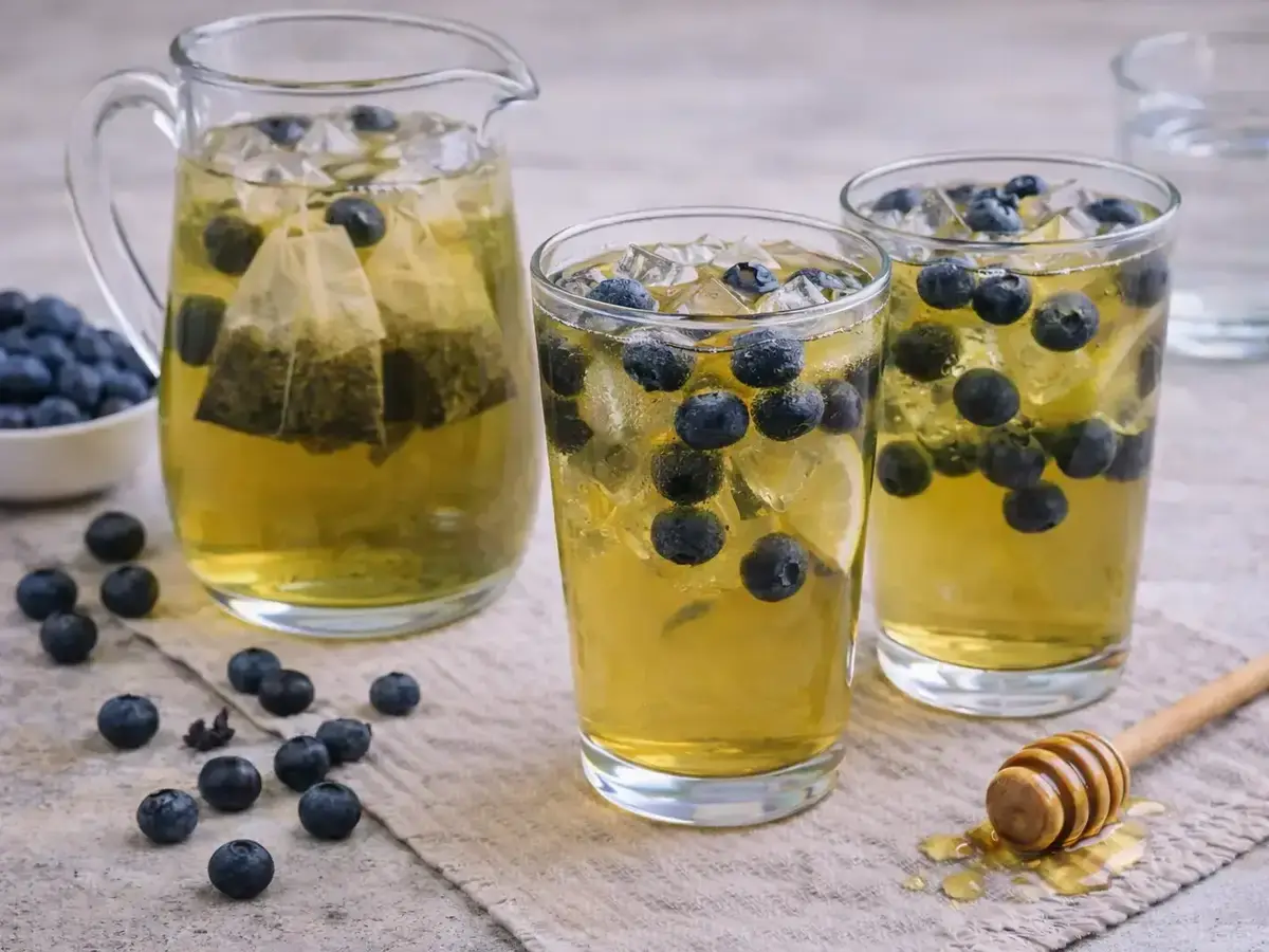 Blueberry Iced Tea