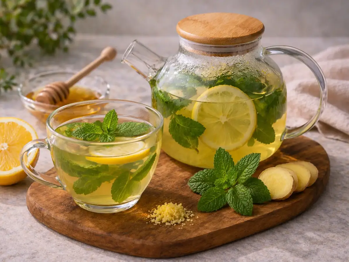 Mint and Lemon Infusion
