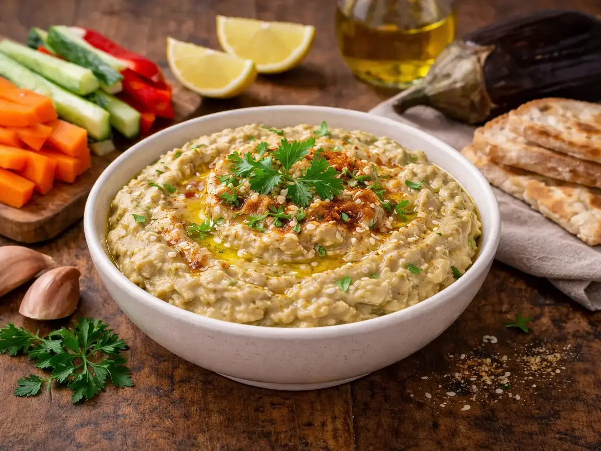 Roasted Eggplant Spread