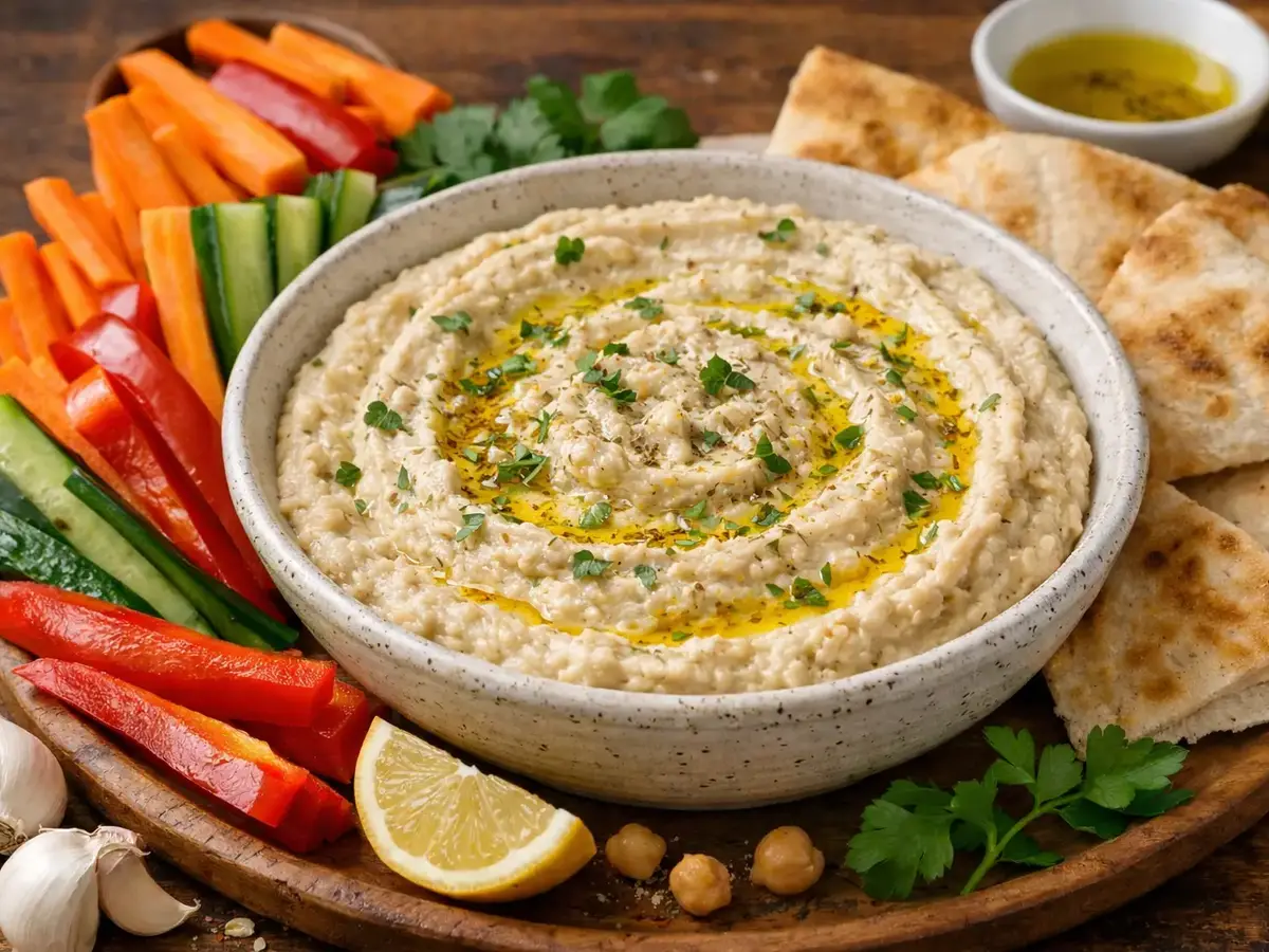 White Bean and Garlic Spread