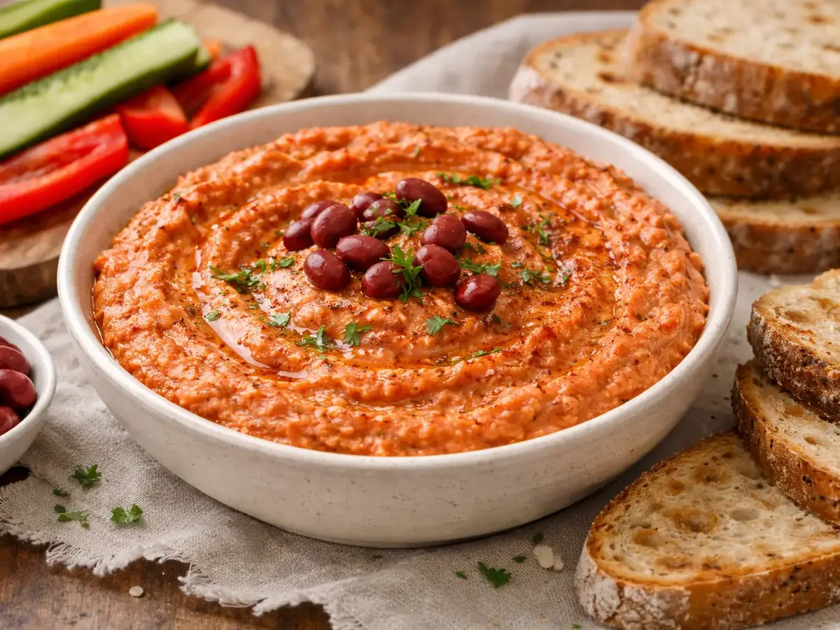 Red Bean and Bell Pepper Spread