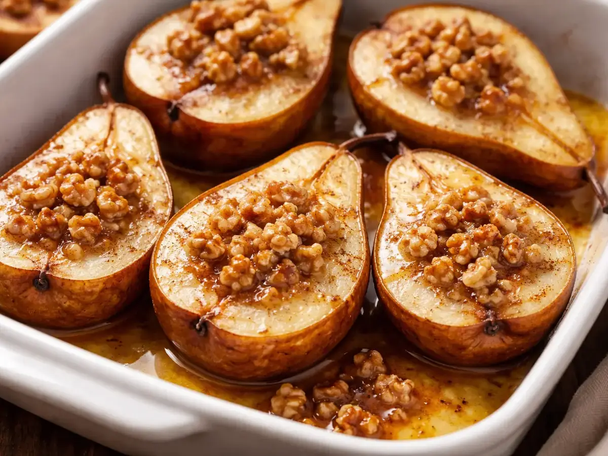 Baked Pears with Honey