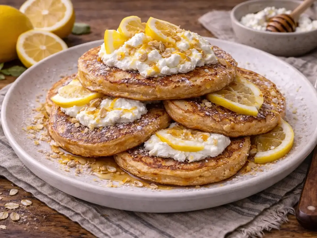 Lemon Ricotta Pancakes