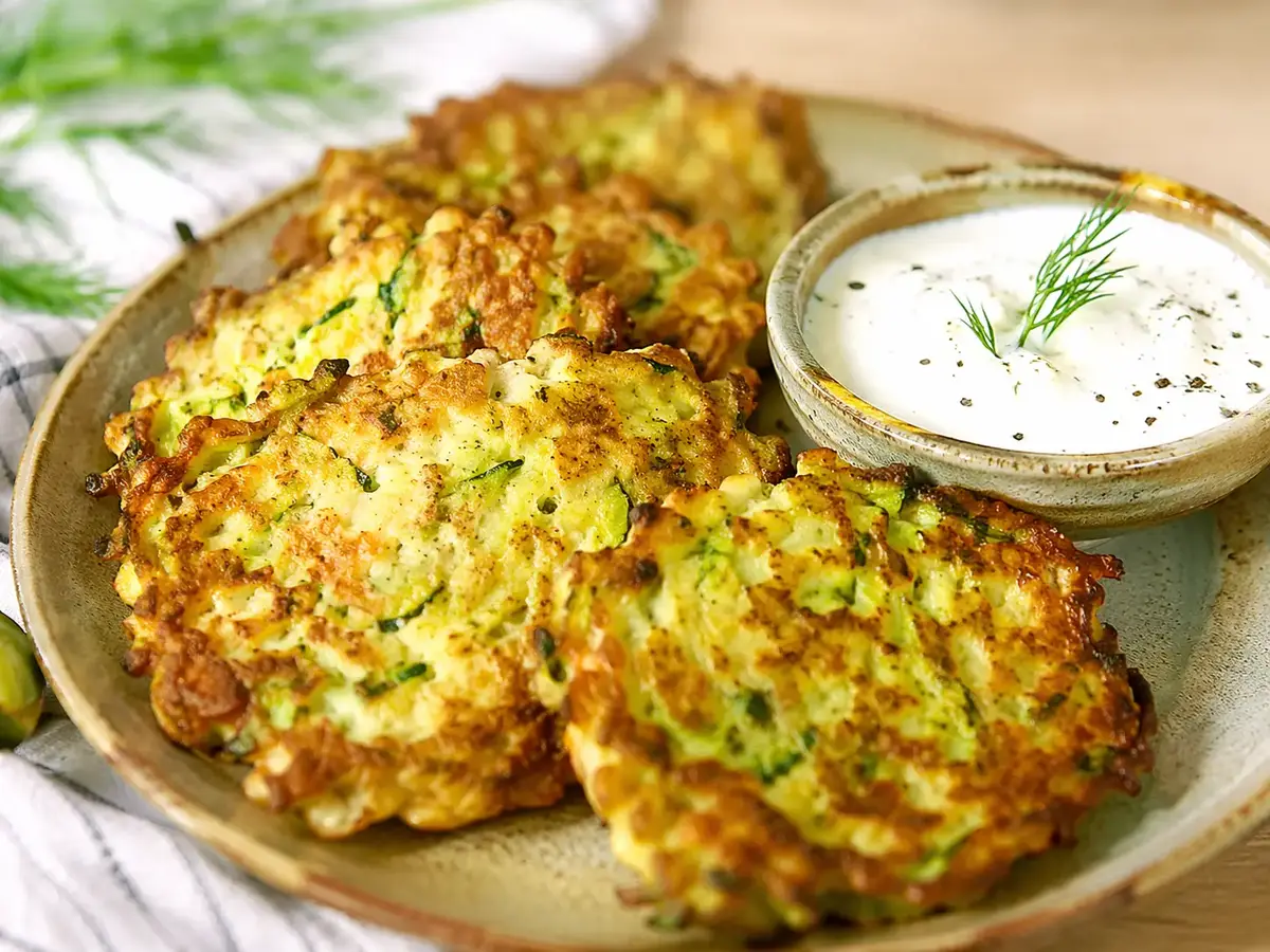 Potato and Zucchini Fritters