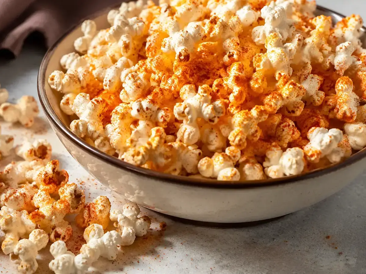 Popcorn with Paprika and Butter
