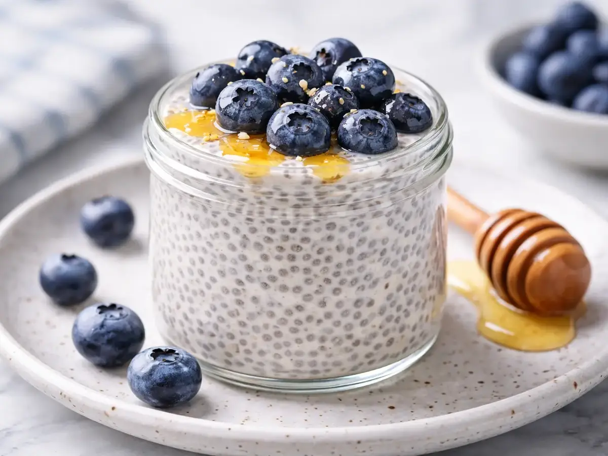 Blueberry Chia Pudding
