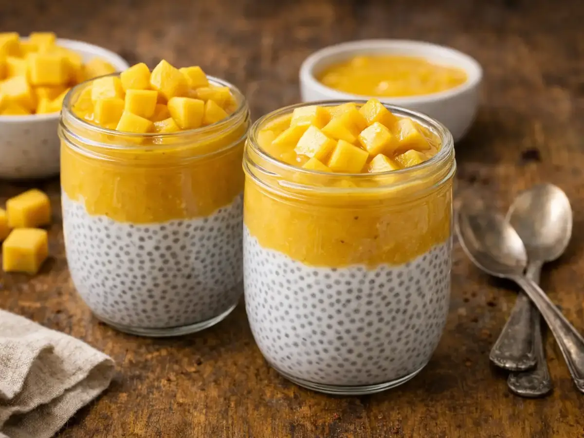Mango Chia Pudding