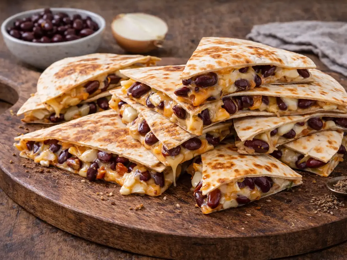 Bean and Cheese Quesadilla
