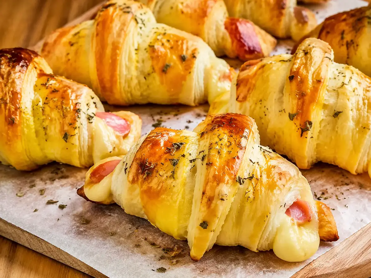 Ham and Cheese Crescents