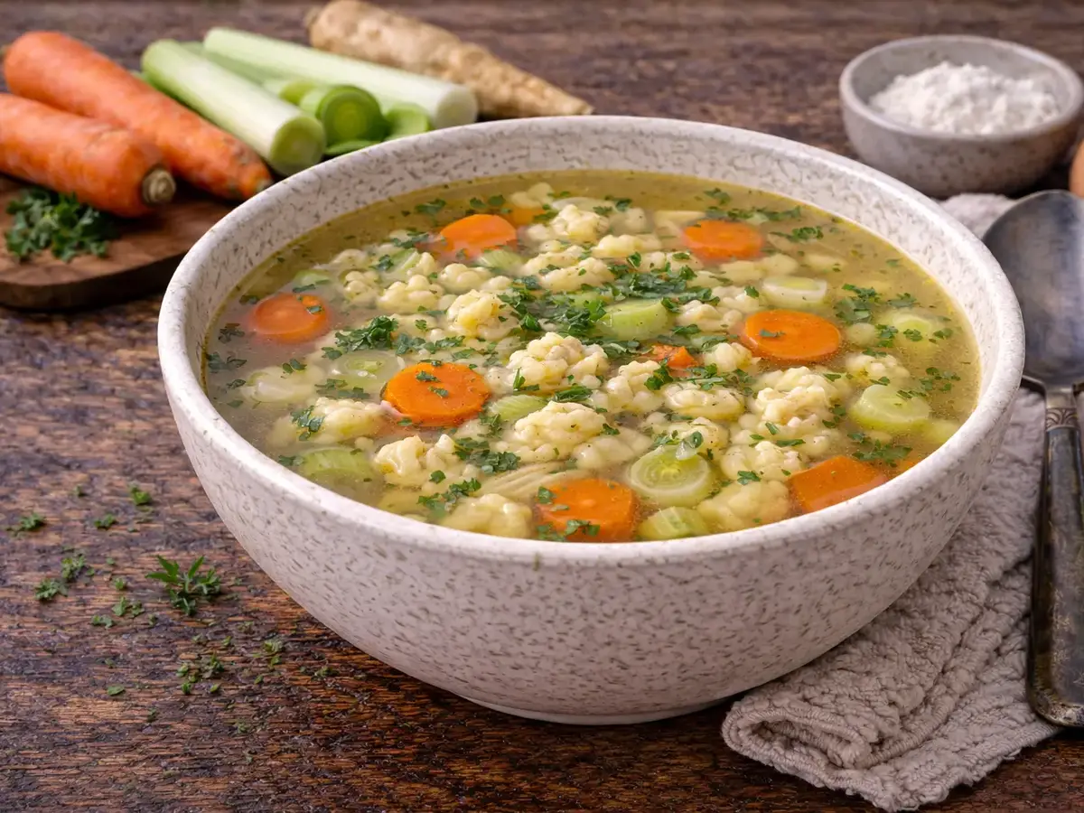 Rosół with Chicken and Dill (Polish Broth)