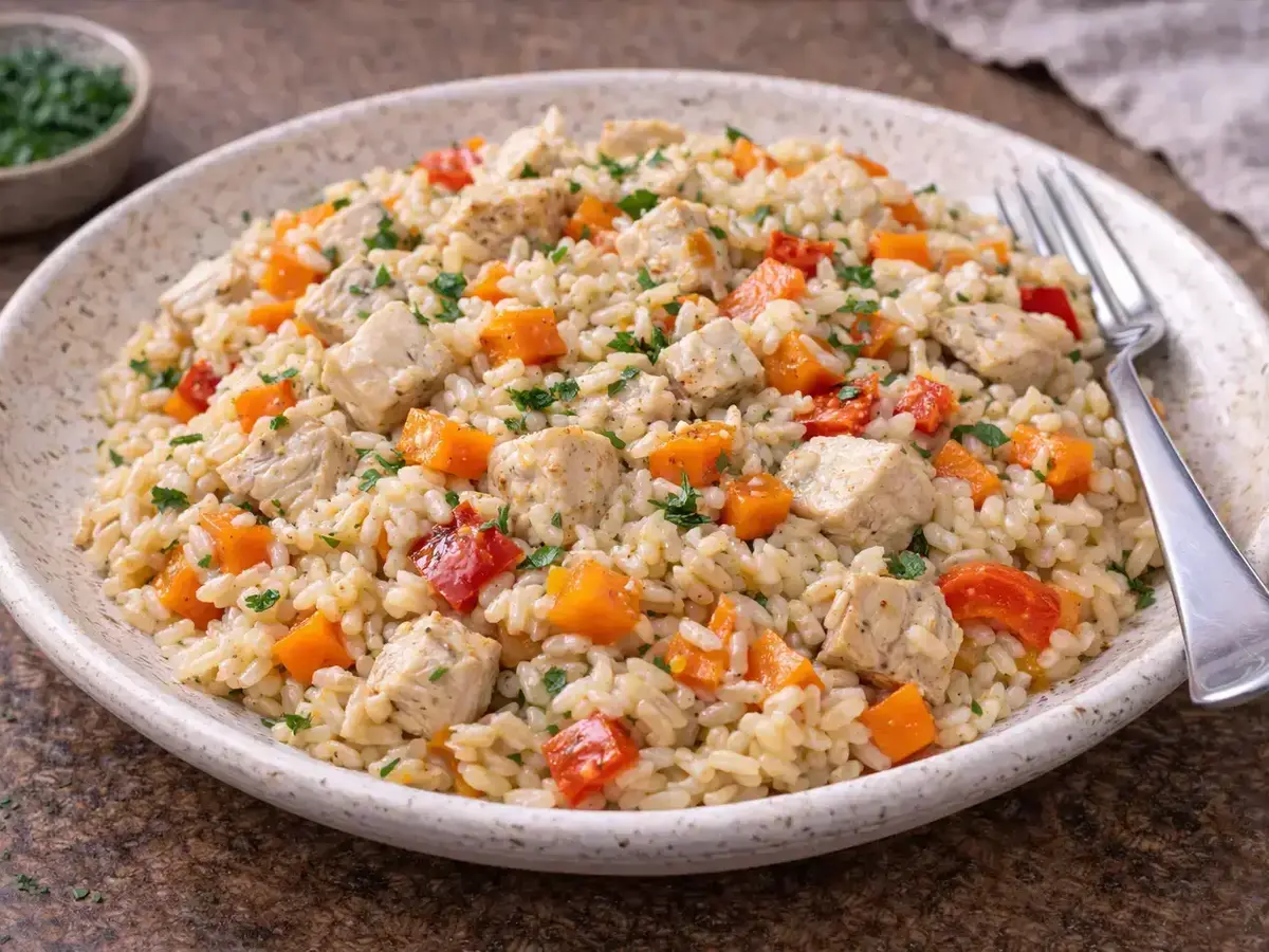 Rice with Turkey and Vegetables