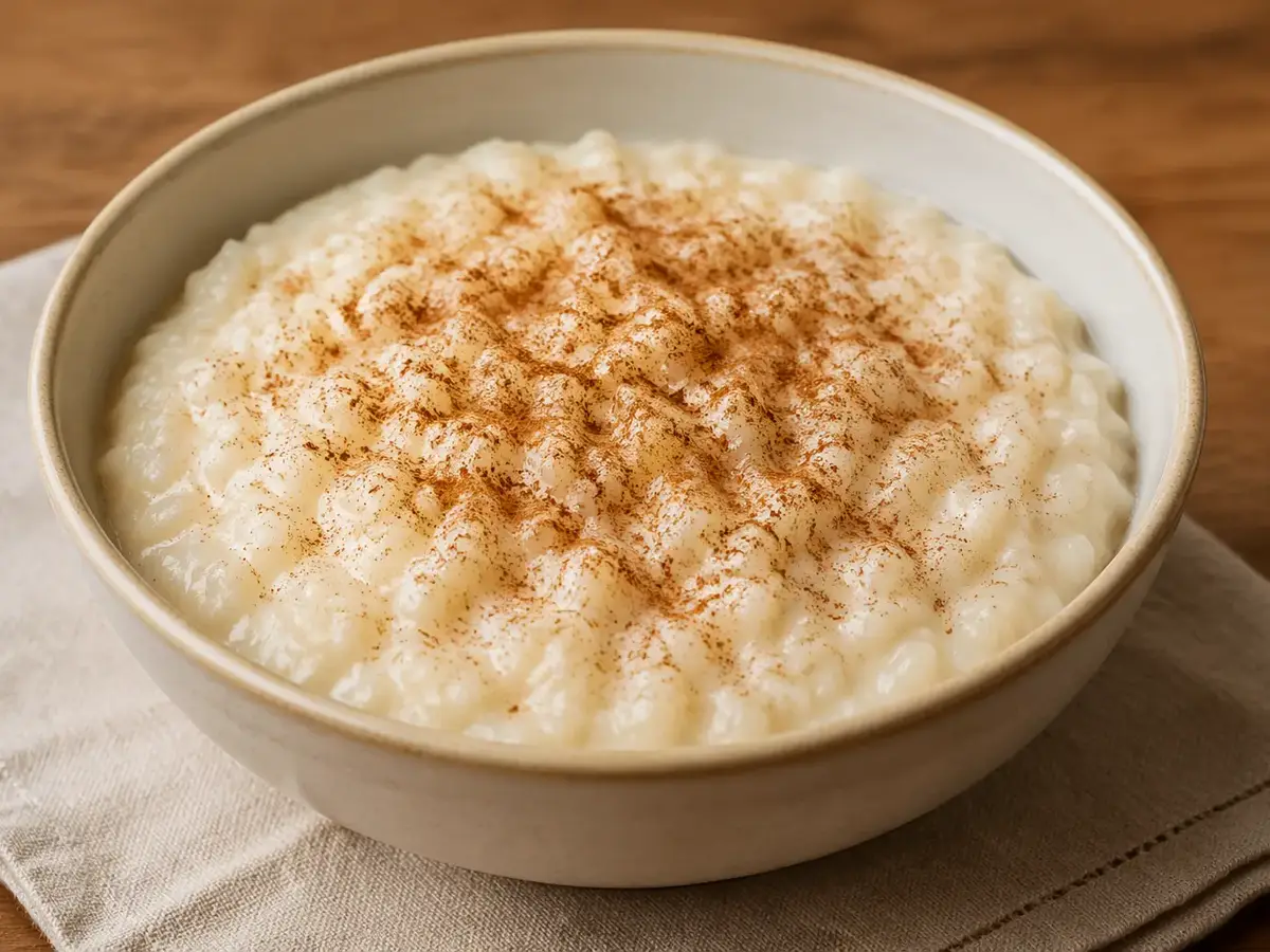 Cinnamon Rice Pudding