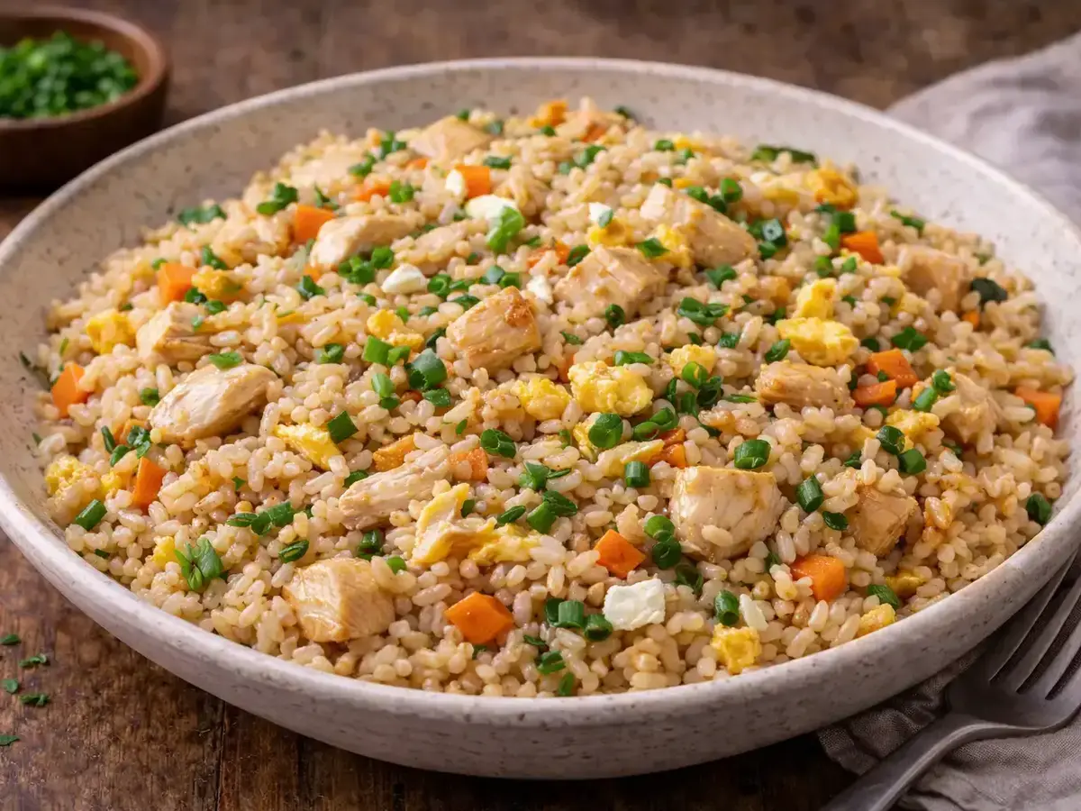 Chicken and Egg Fried Rice