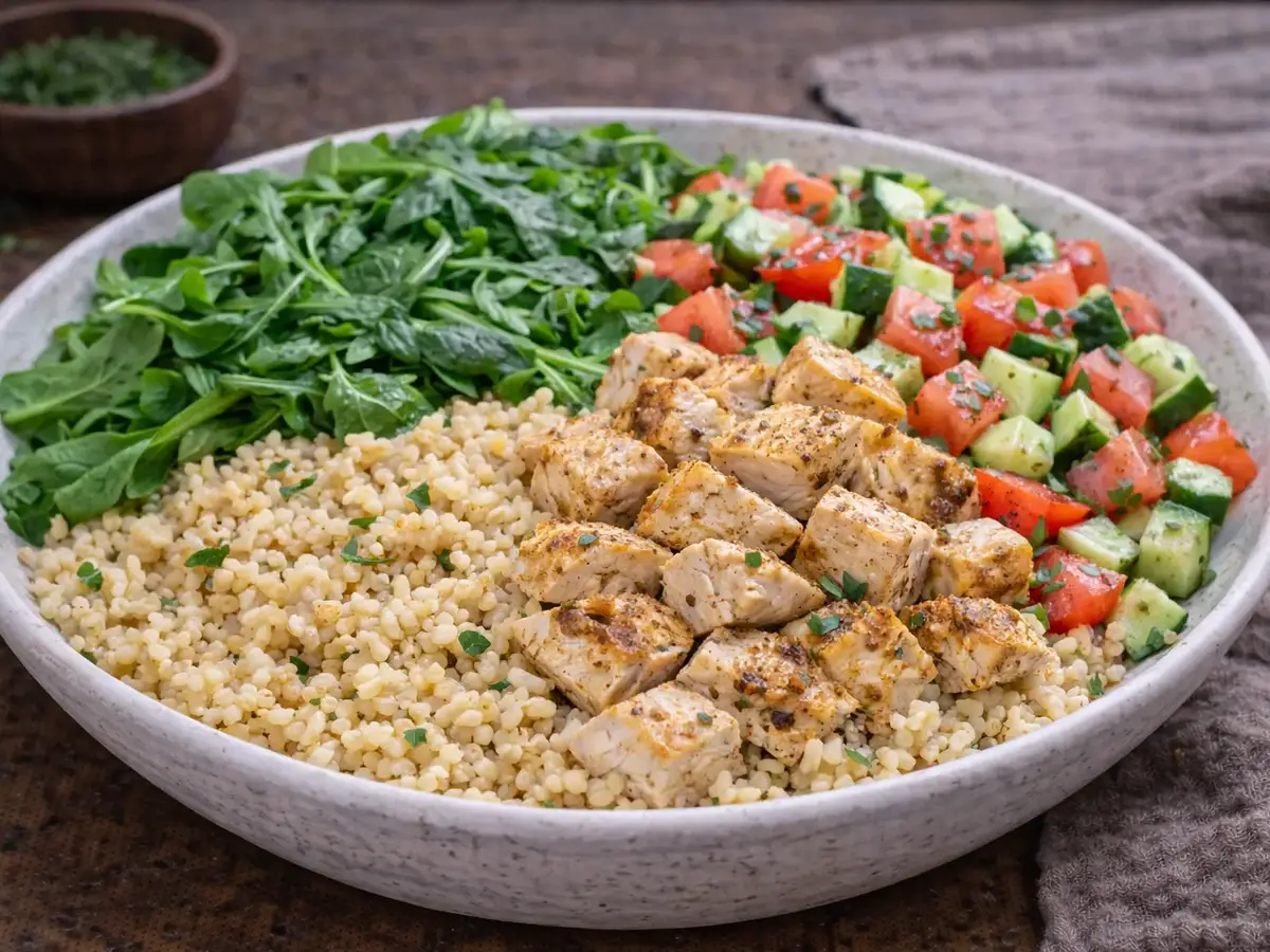 Turkey and Bulgur Salad
