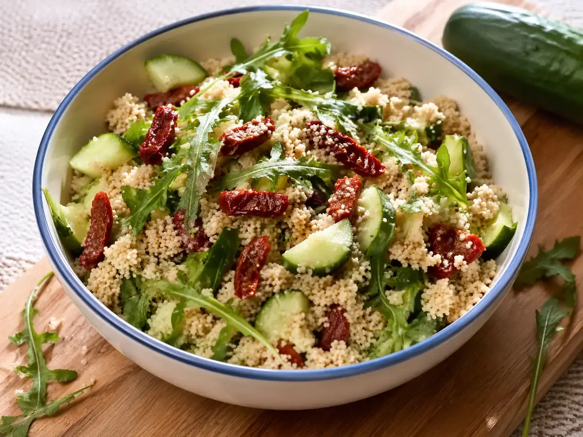 Couscous Salad with Sun-Dried Tomatoes