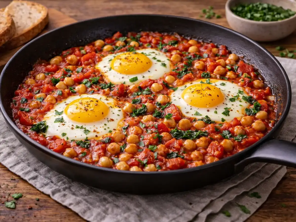 Shakshuka with Chickpeas