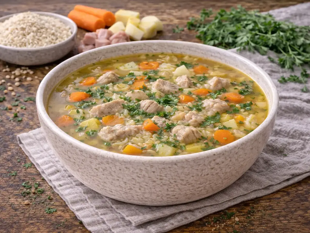 Turkey and Rice Soup