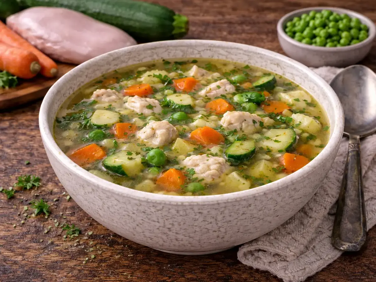 Chicken and Vegetable Soup